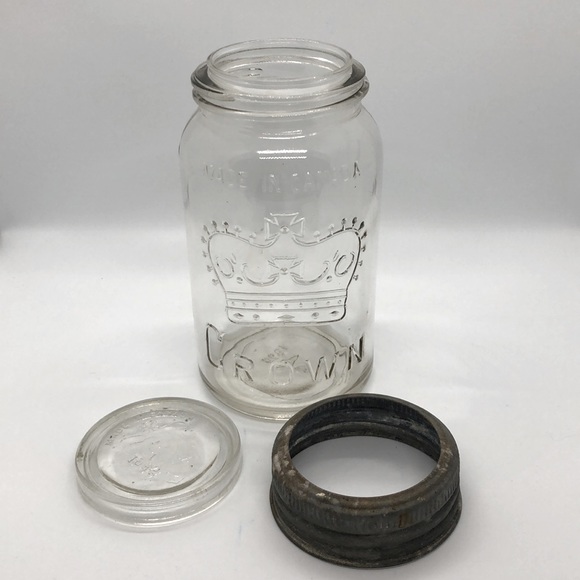Crown Mason Jar 1929 - Picture 3 of 6